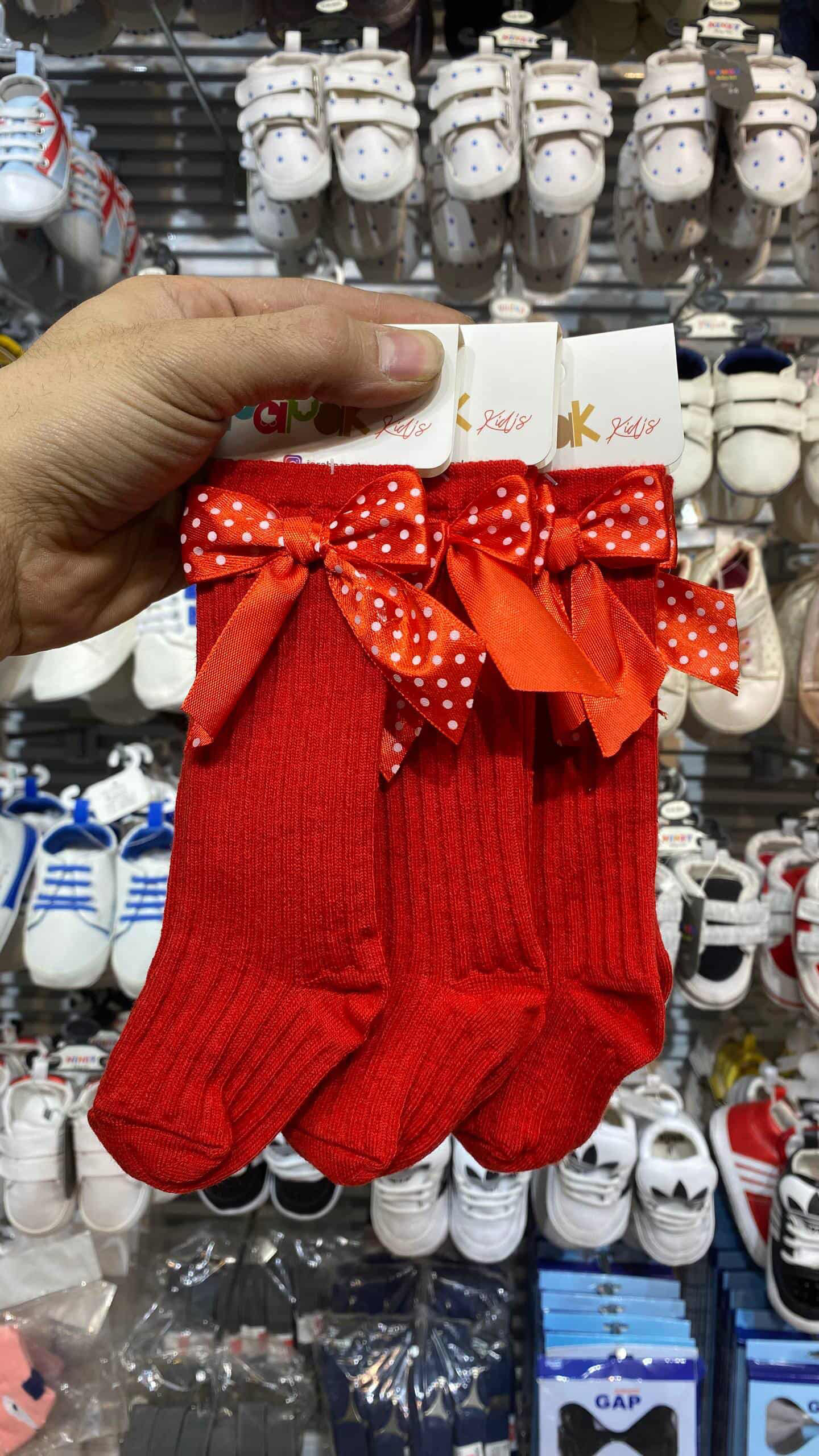 جوراب ساق بلند قرنز پاپیونی